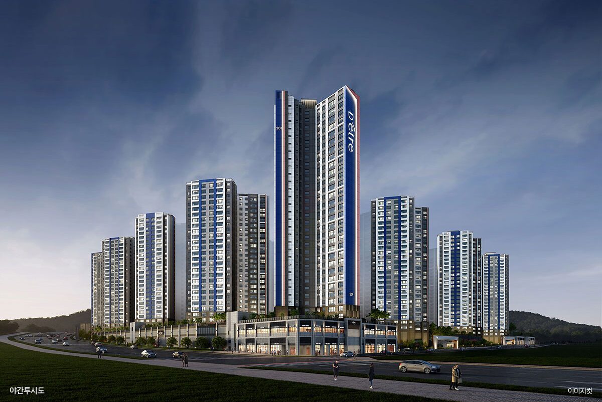북수원이목지구 디에트르 2차 야간투시도